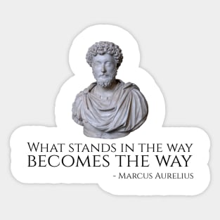 Marcus Aurelius Philosophy Stoicism Motivating Ancient Rome Sticker